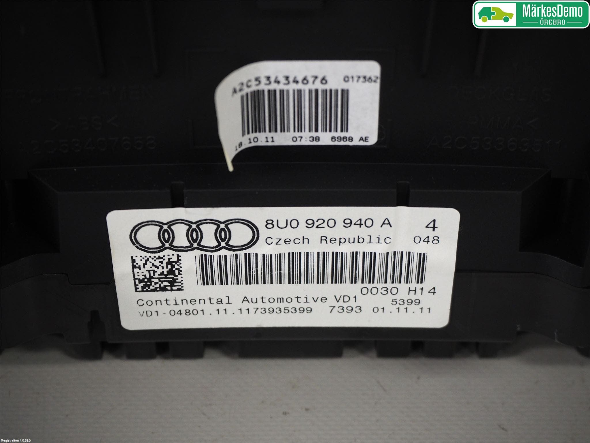 Audi Q3 8U 12-18 Instrument Komb
