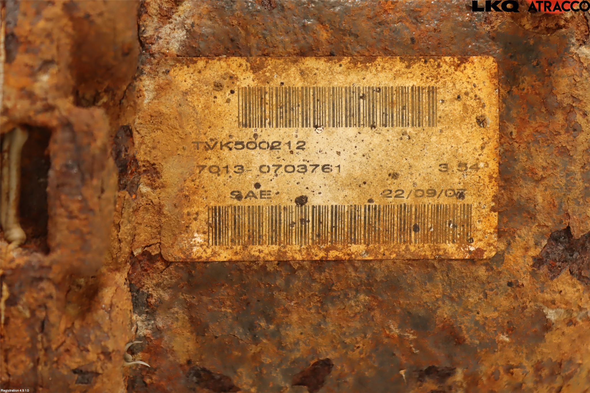 Landrover LAND ROVER RANGE ROVER L322 02-12 Bakväxel-Diff