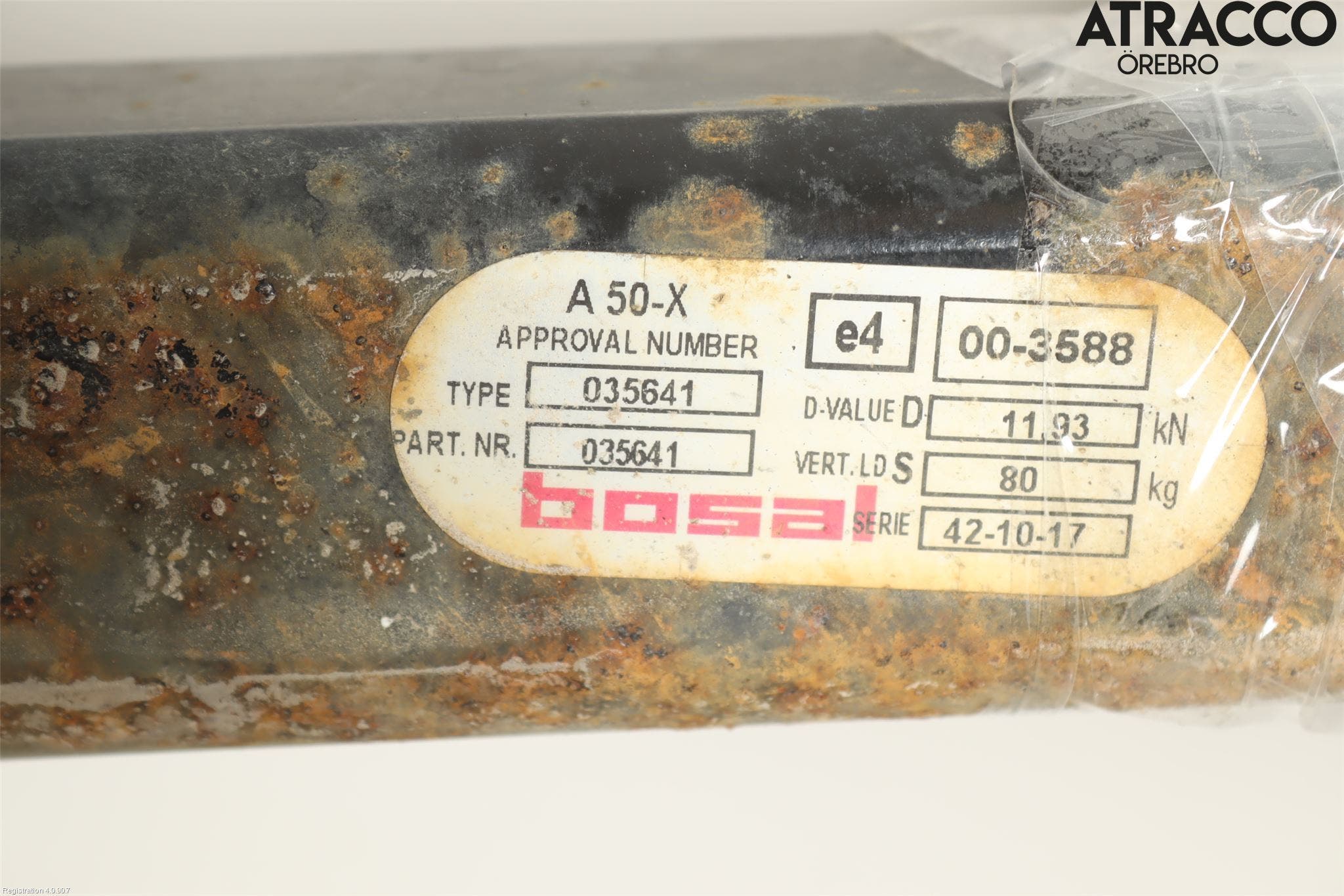 Citroen JUMPY 07-16 Dragkrok