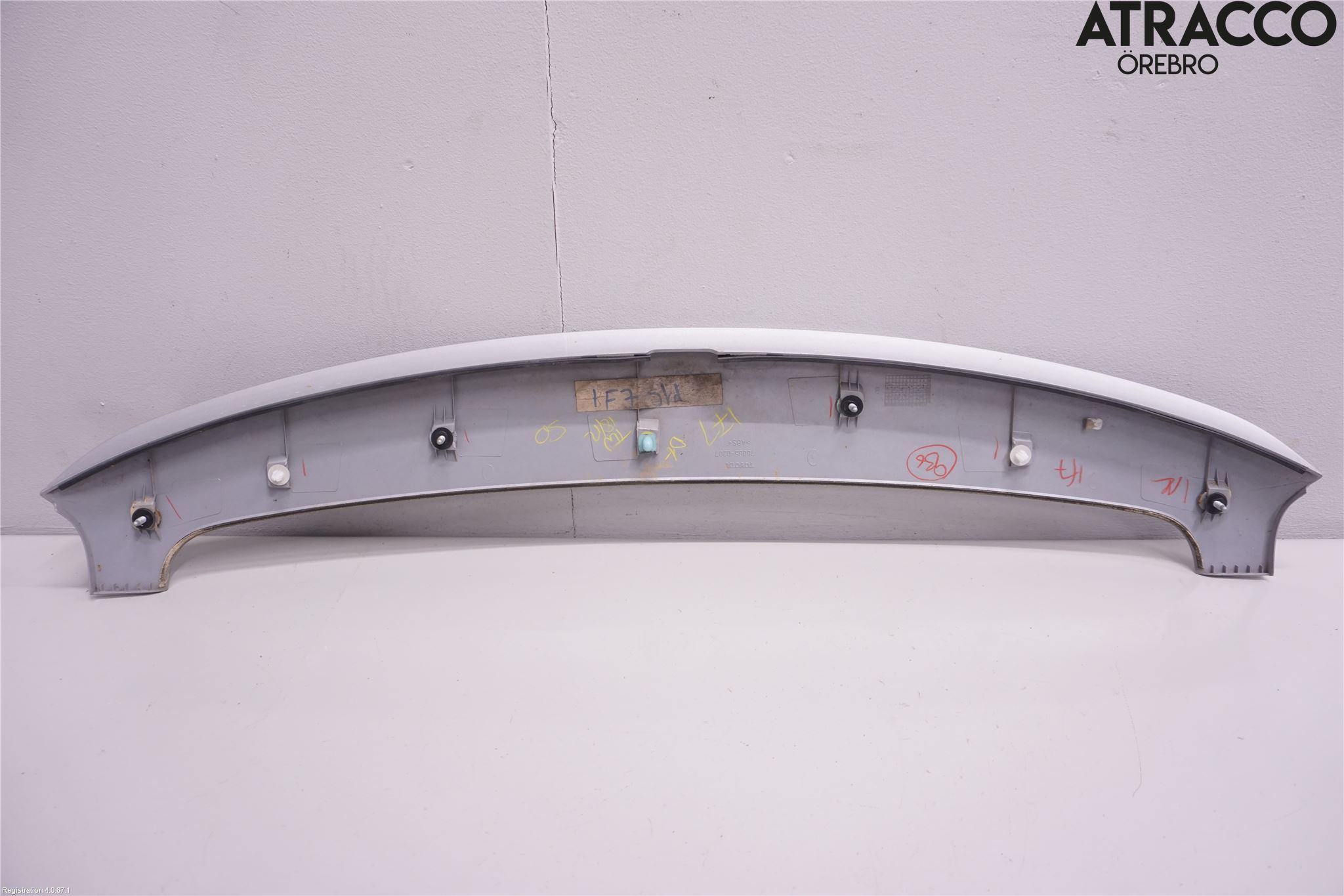 Toyota AURIS 10-12 Spoiler Baklucka