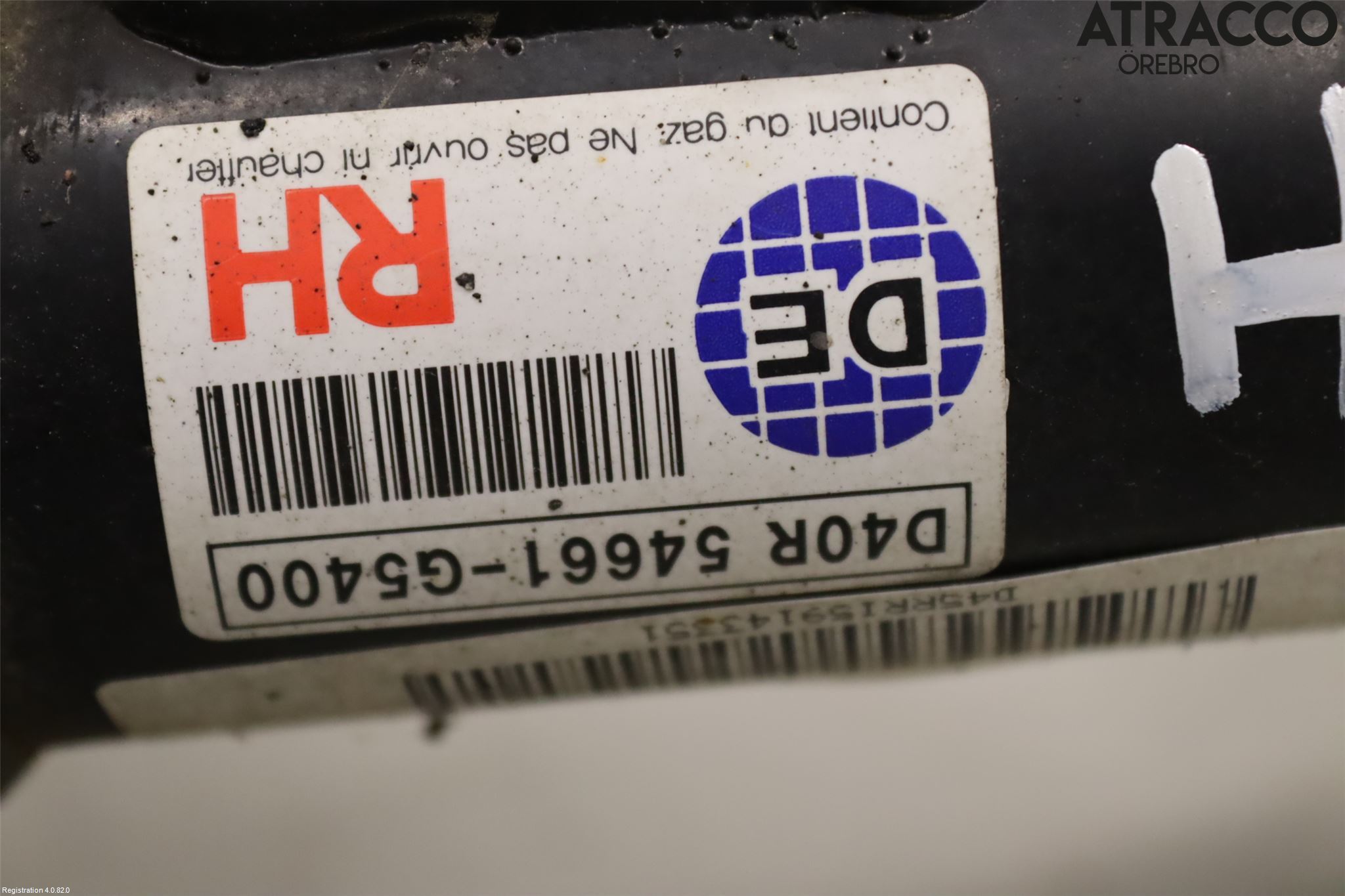 Kia NIRO (DE) 17-22 Fjäderben Fram Höger