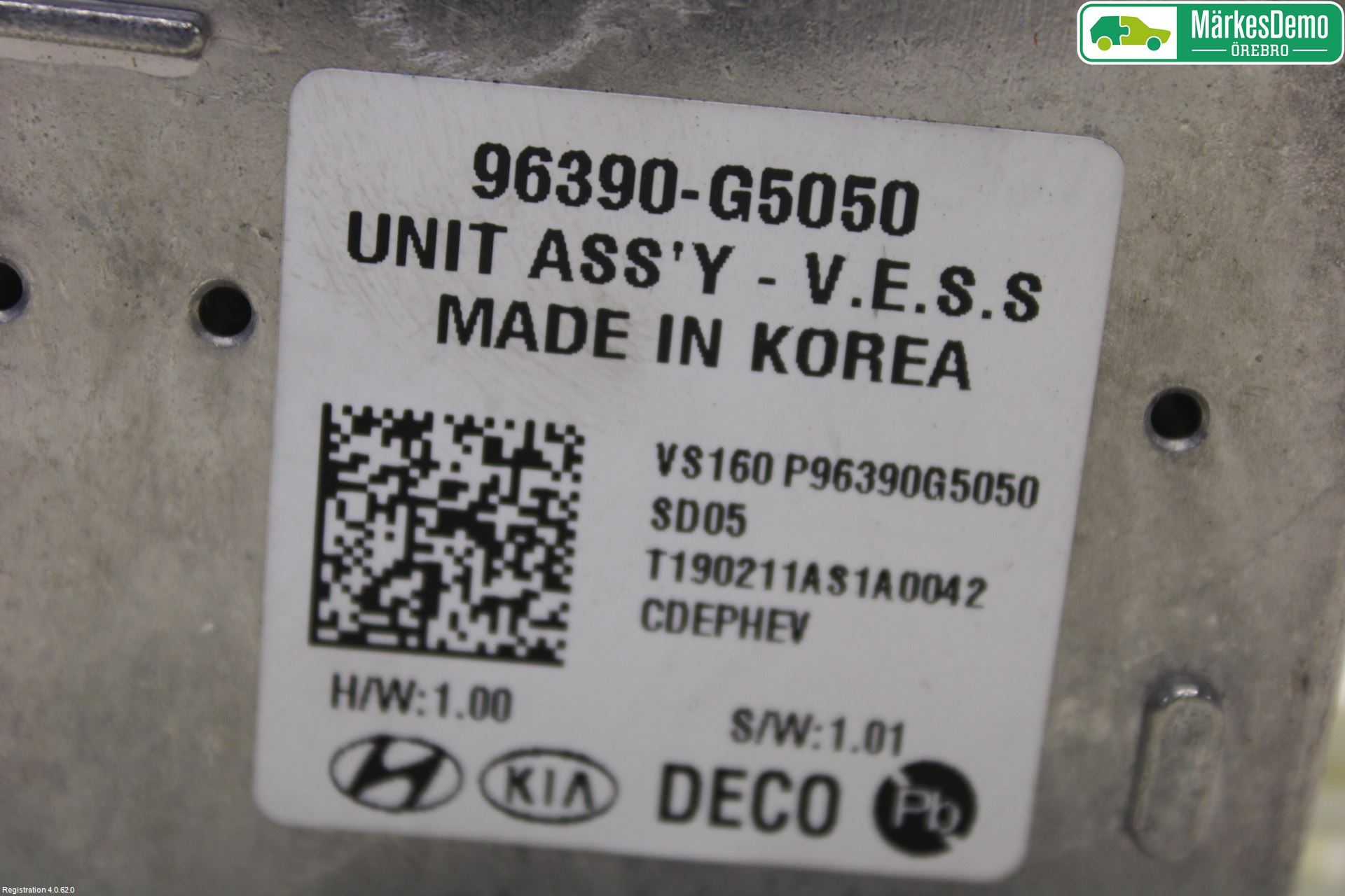 Kia NIRO (DE) 17-22 Styrenhet Övrigt