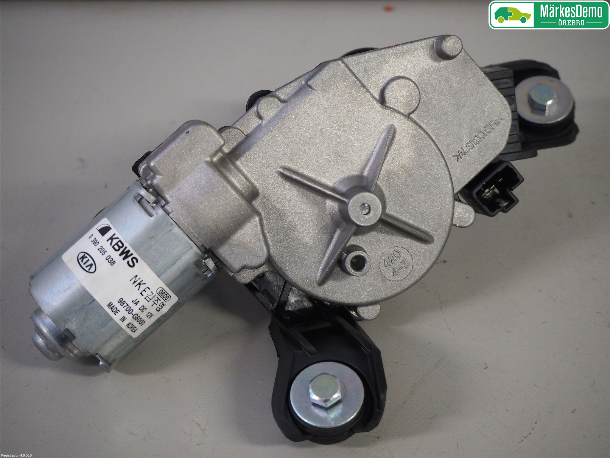 Kia PICANTO 17- Torkarmotor Baklucka