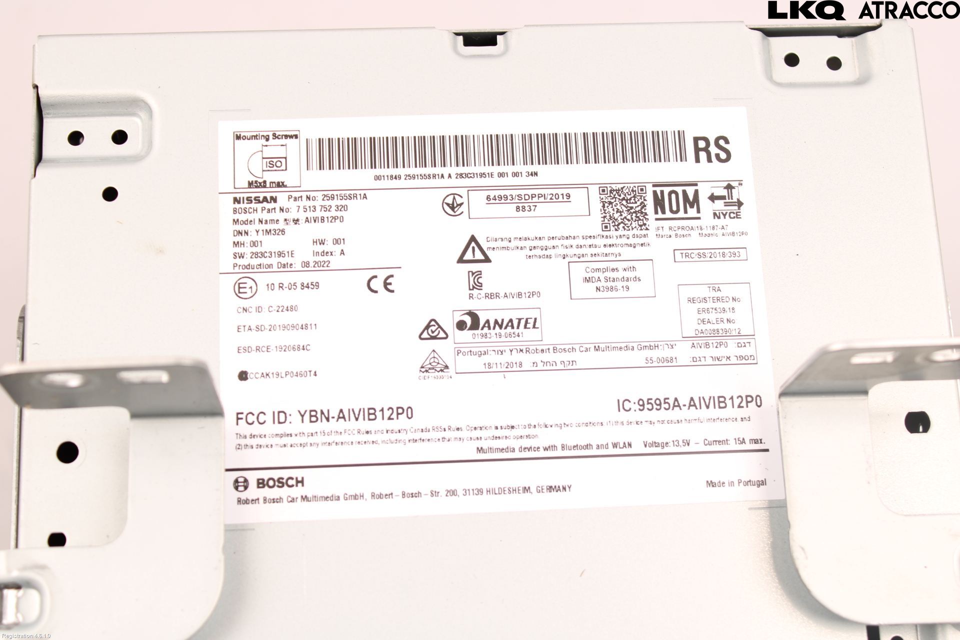 Nissan LEAF 18- Gps Navigator