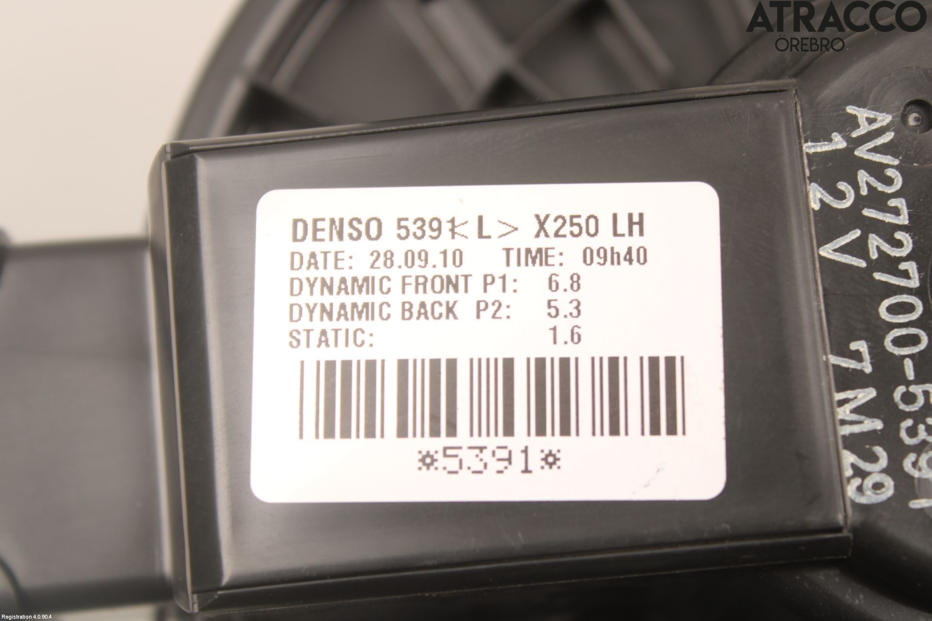 Jaguar XJ X351        10- Ac Värmefläkt