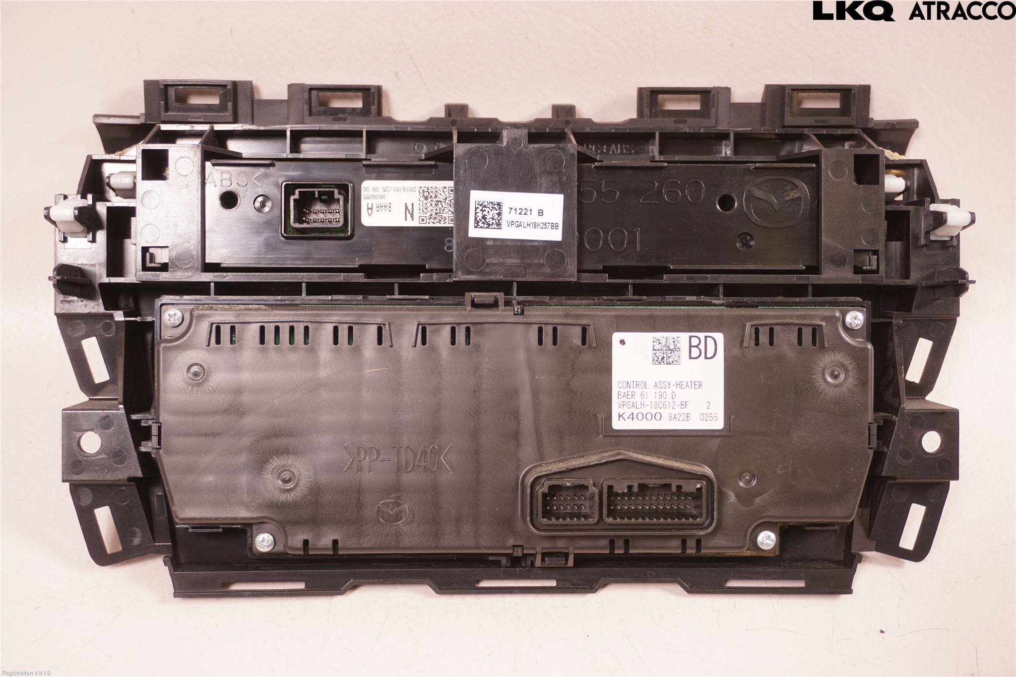 Mazda 3 III 14-19 Ac Styrenhet Ac Manöveren