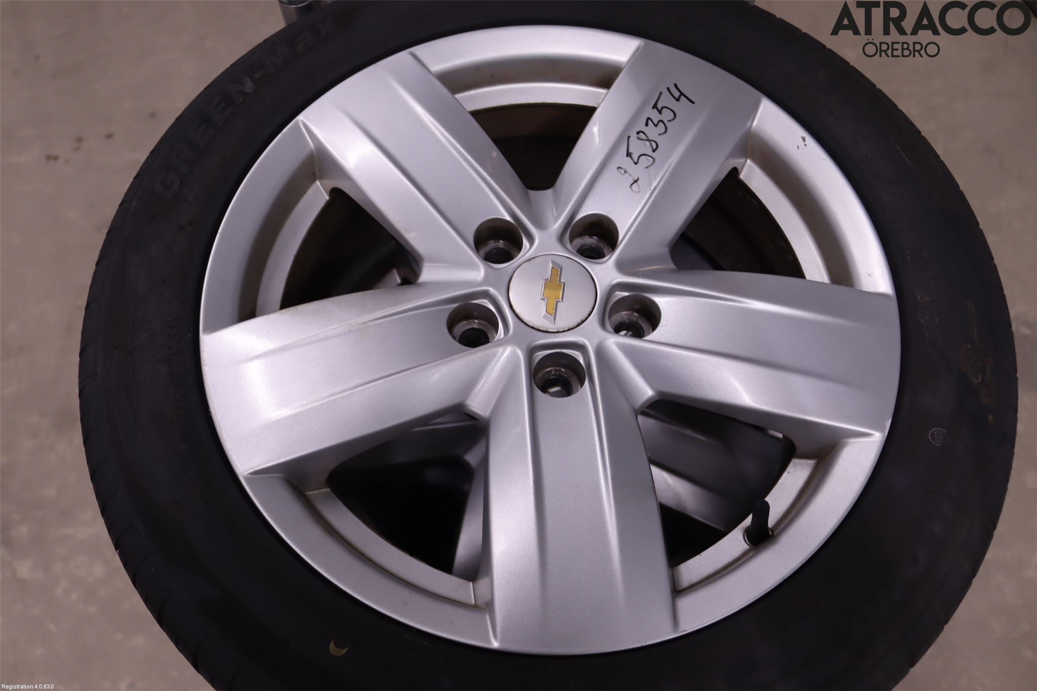 GM CHEVROLET ORLANDO Sommardäck Alumfälg 4St