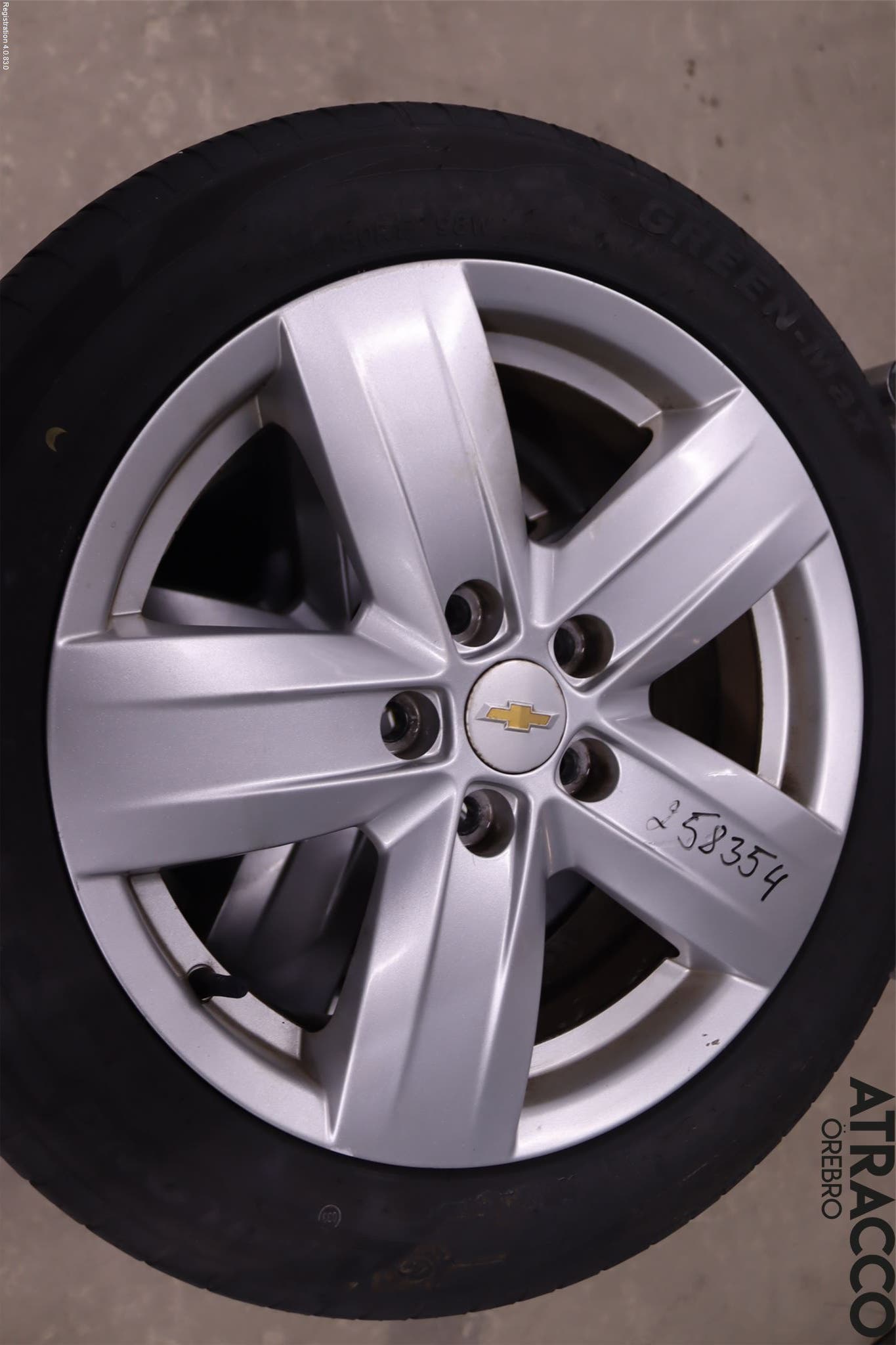 GM CHEVROLET ORLANDO Sommardäck Alumfälg 4St