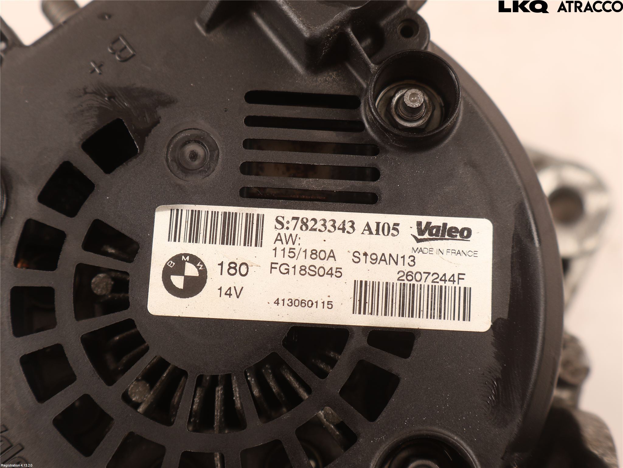 BMW 3 F30/F31/F80 12-19 Generator