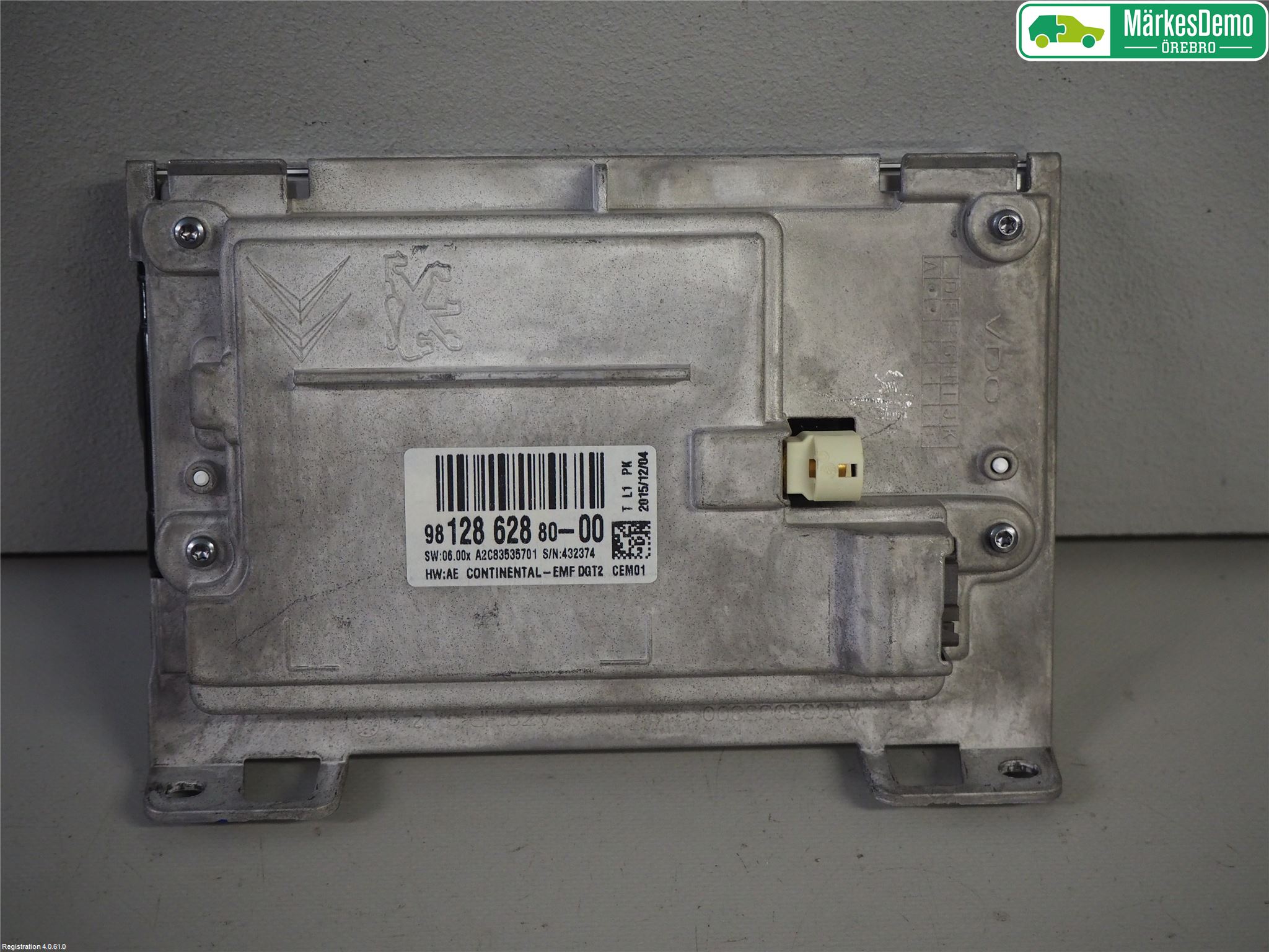 Peugeot 2008 13-20 Bildskärm