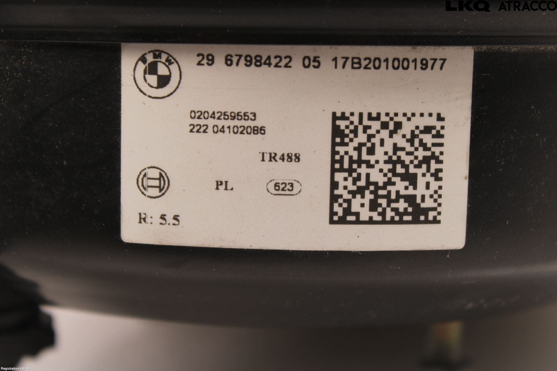 BMW 3 GT F34 13-19 Bromsservo