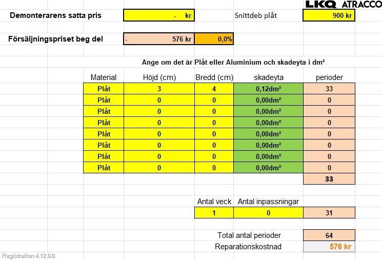 Hyundai TUCSON 05- Dörr Fram Höger