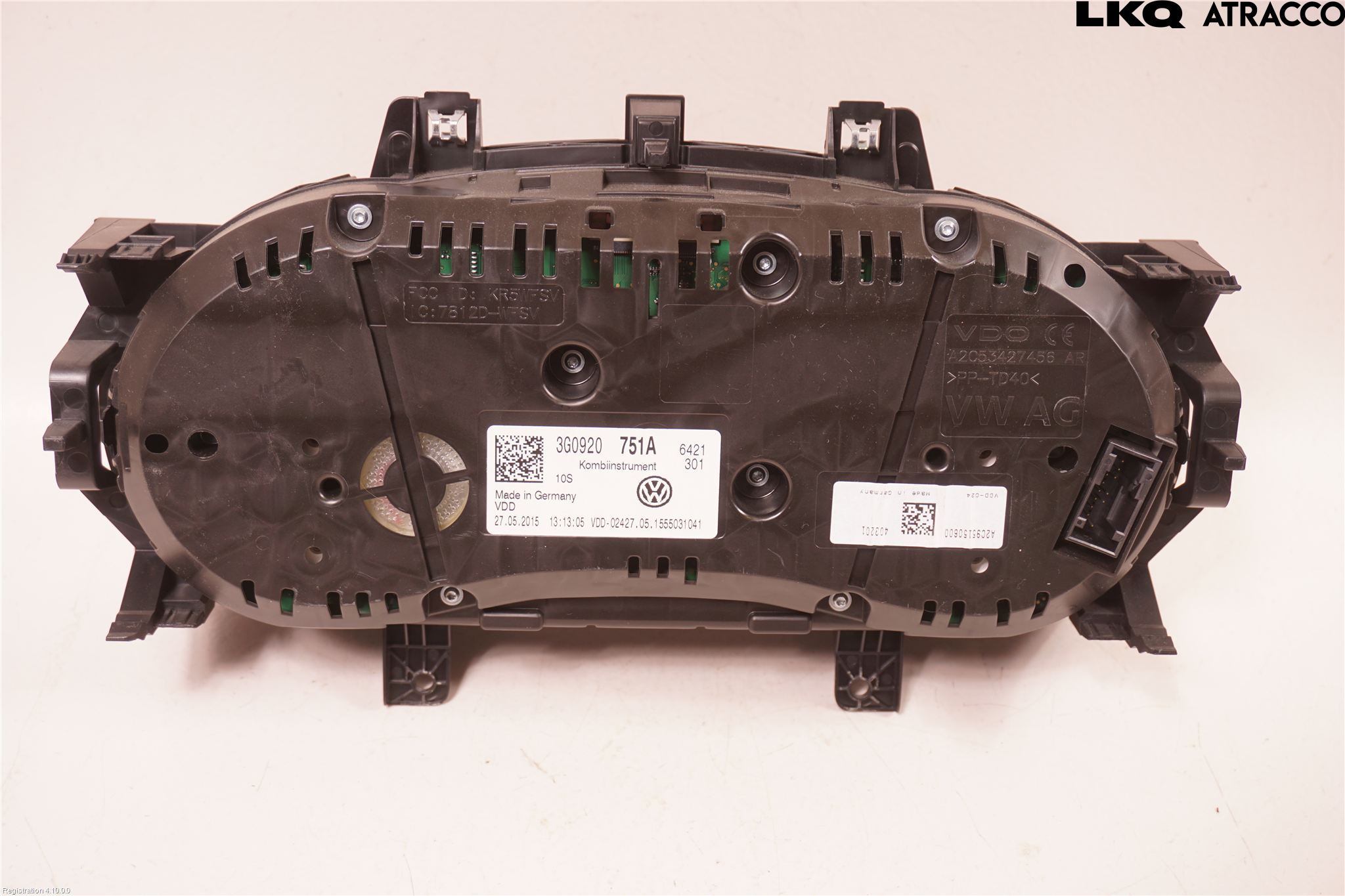 Volkswagen VW PASSAT 15-19 Instrument Komb