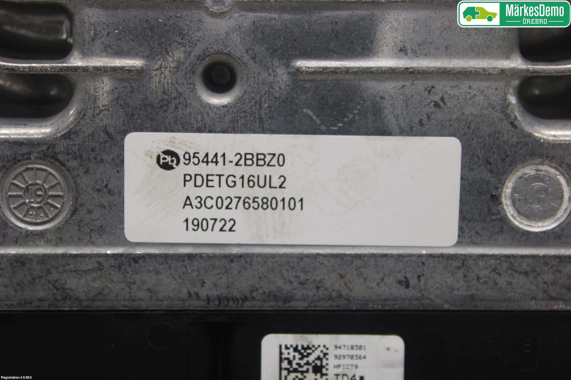 Kia NIRO (DE) 17-22 Styrenhet Växellåda