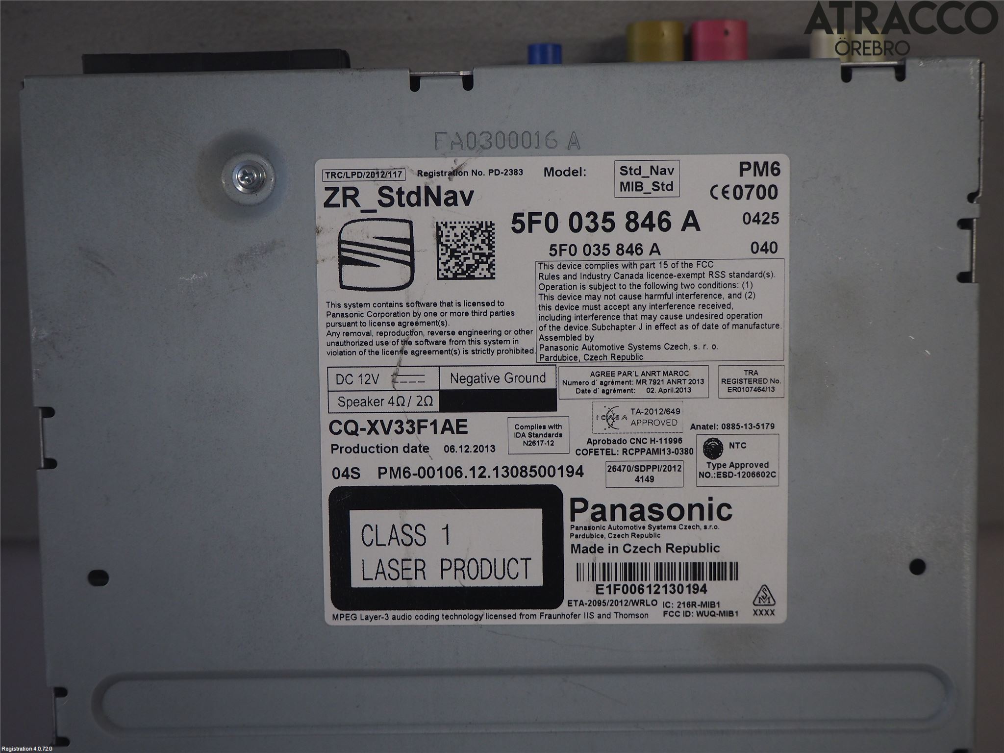 Seat LEON 13-20 Radio