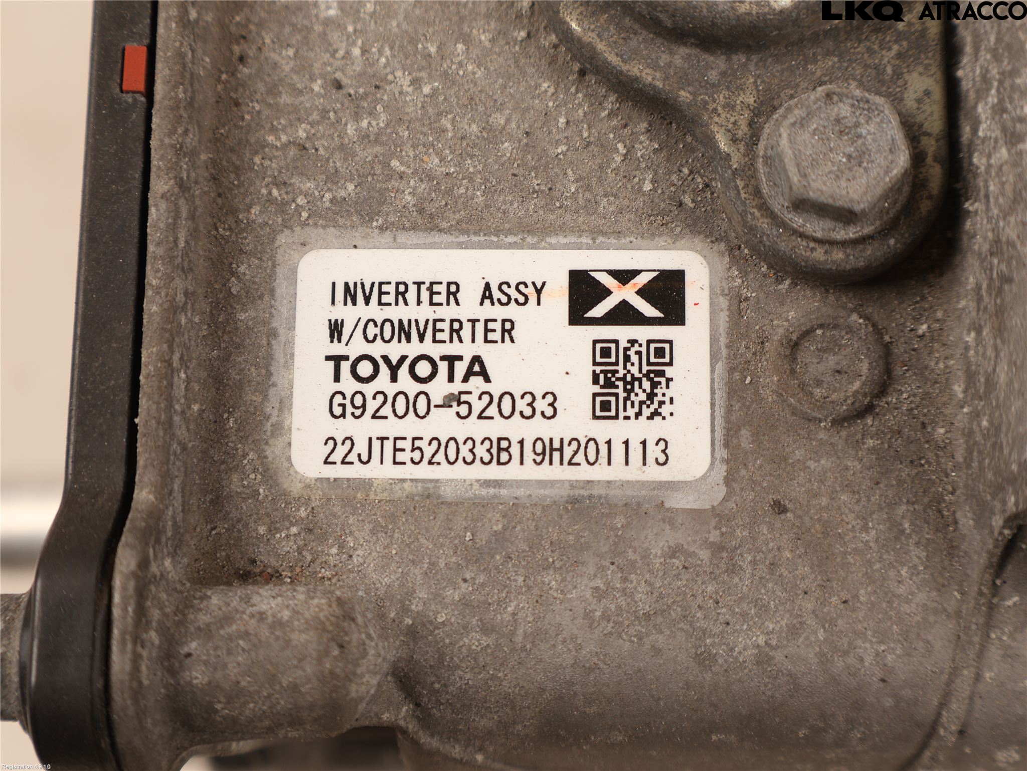 Toyota YARIS XP130 15-20 Hybridconverter