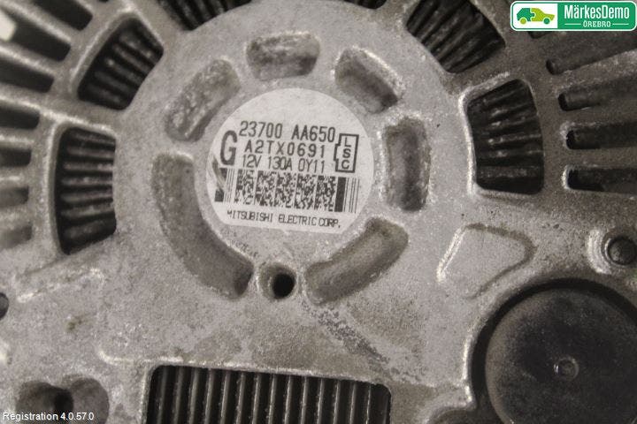 Subaru LEGACY 10-14 Generator