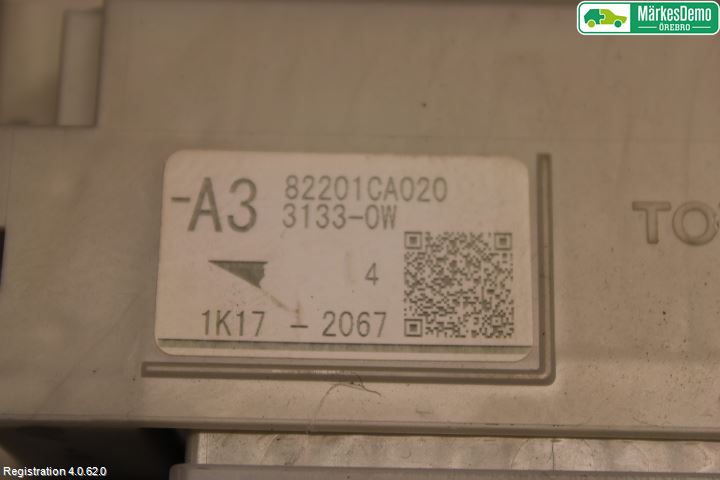 Subaru BRZ Säkringsdosa-Elcentral