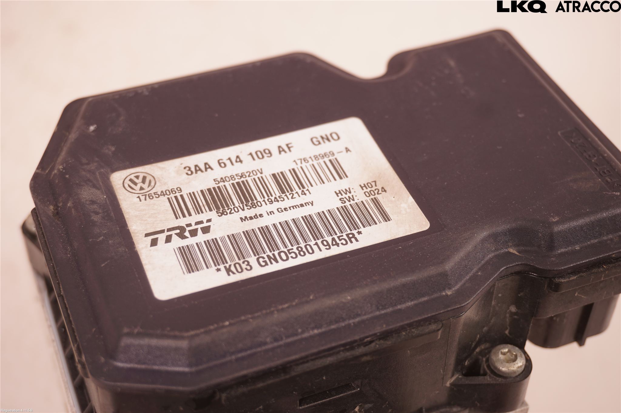 Volkswagen VW PASSAT 11-14 Abs Hydraulaggregat