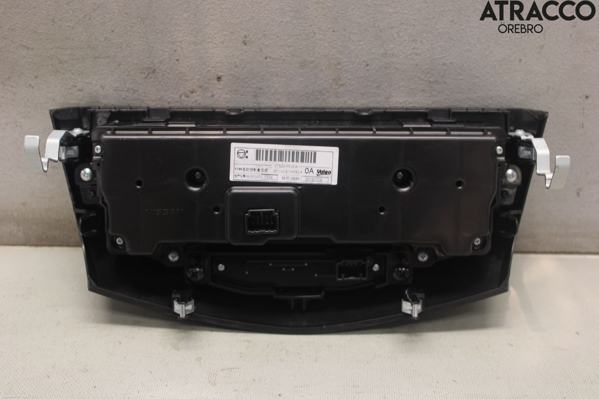 Nissan QASHQAI 17-21 Ac Styrenhet Ac Manöveren