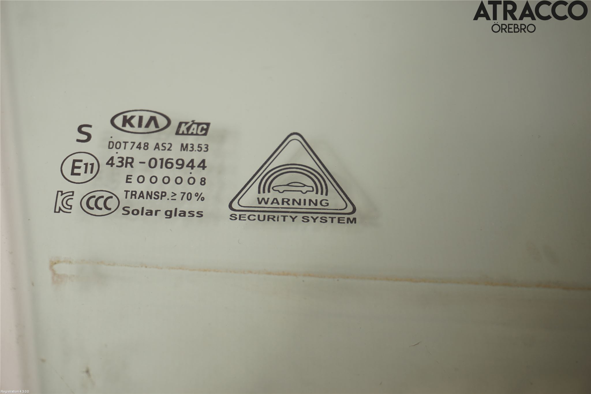 Kia SOUL 09- Dörruta Fram Höger