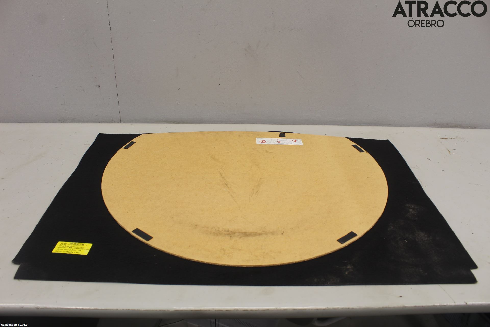 Volkswagen VW GOLF PLUS/CROSS GOLF 04-14 Reservhjulsskydd