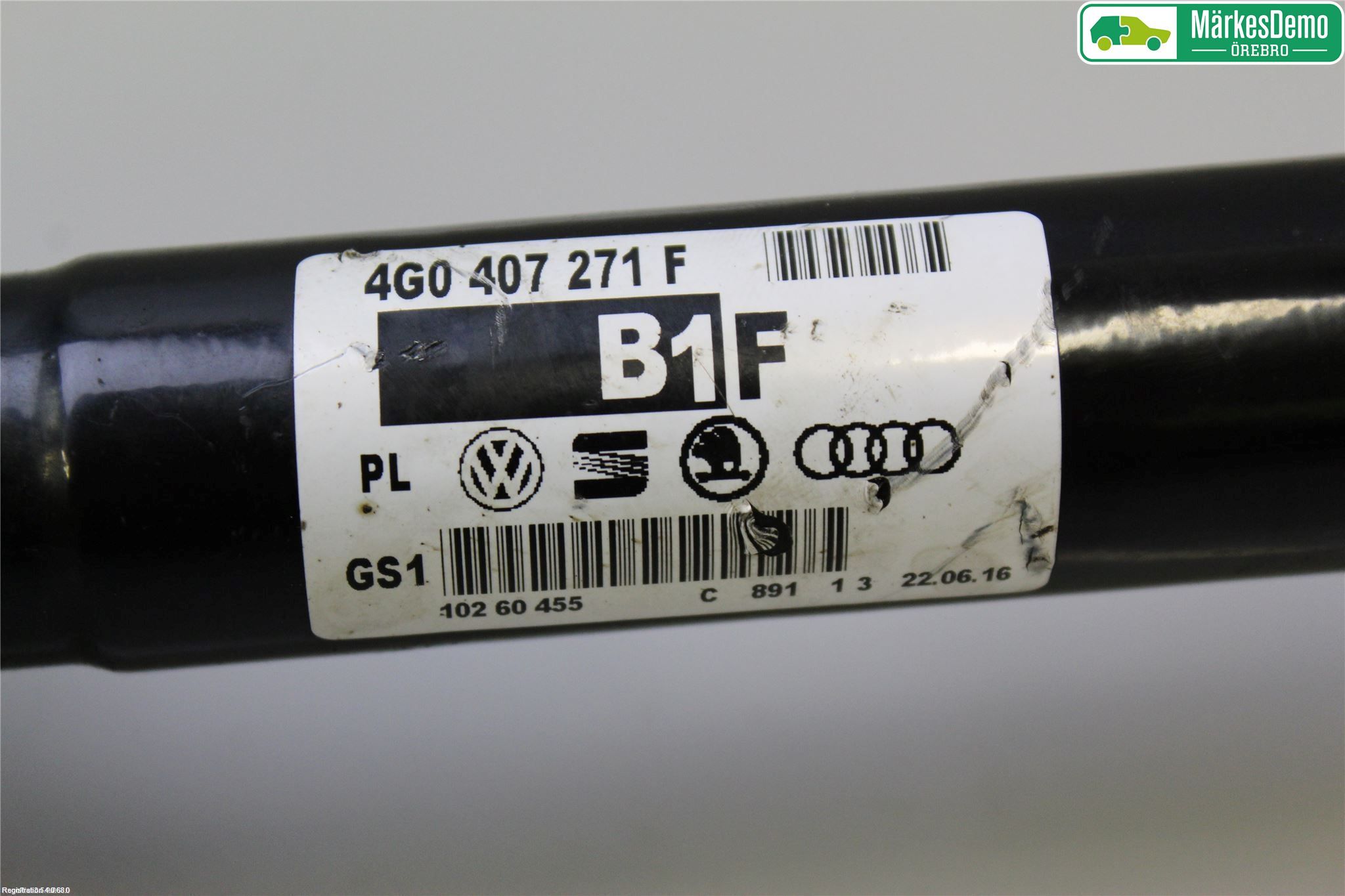 Audi A6 ALLROAD 12-18 Drivaxel Fram Vänster