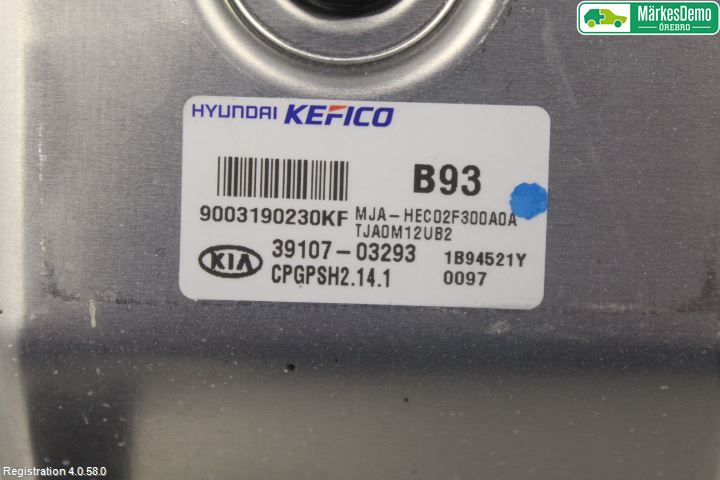 Kia PICANTO 17- Styrenhet Insprut Bensin