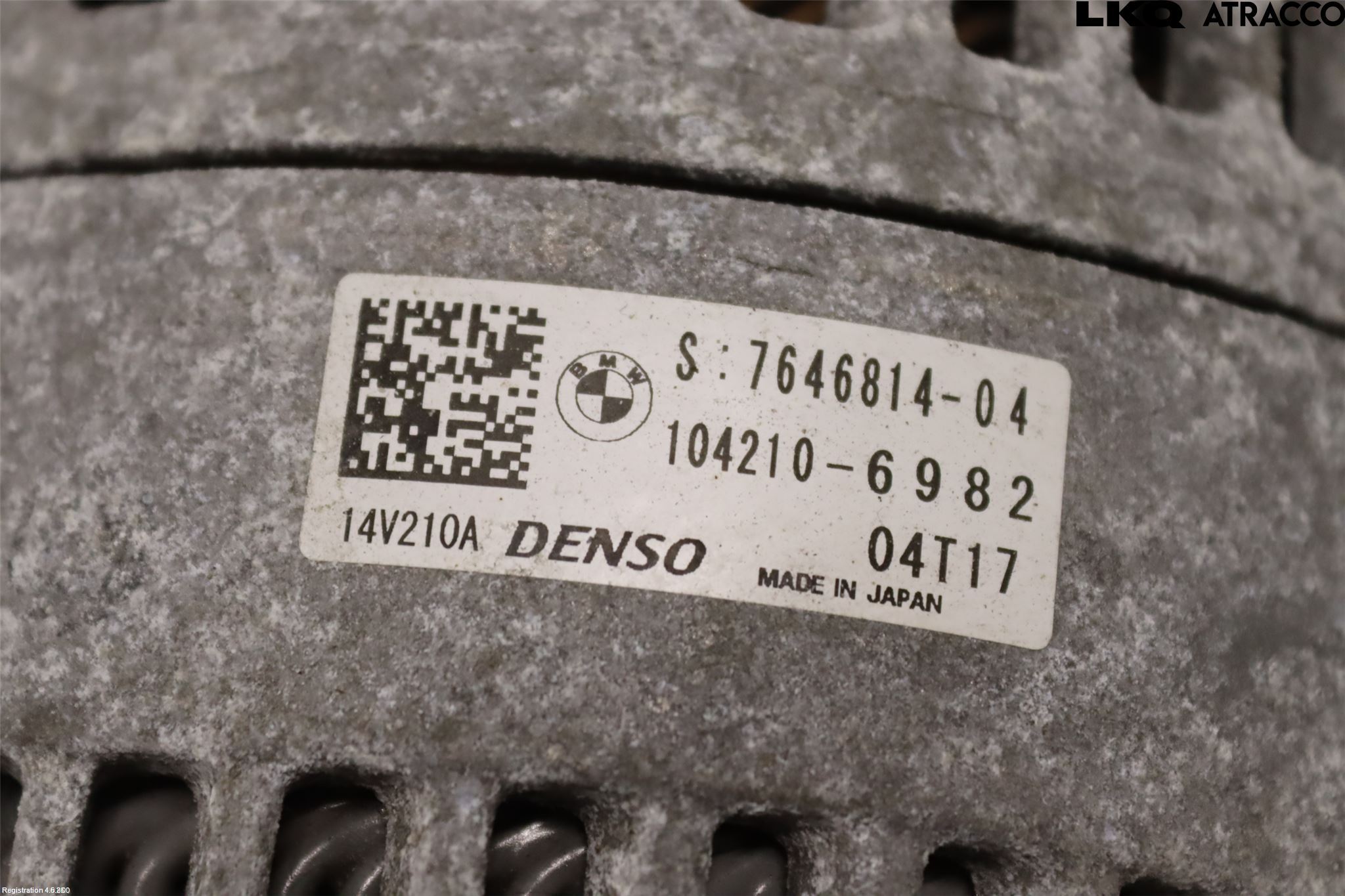 BMW 5 F10/F11/F18 09-17 Generator