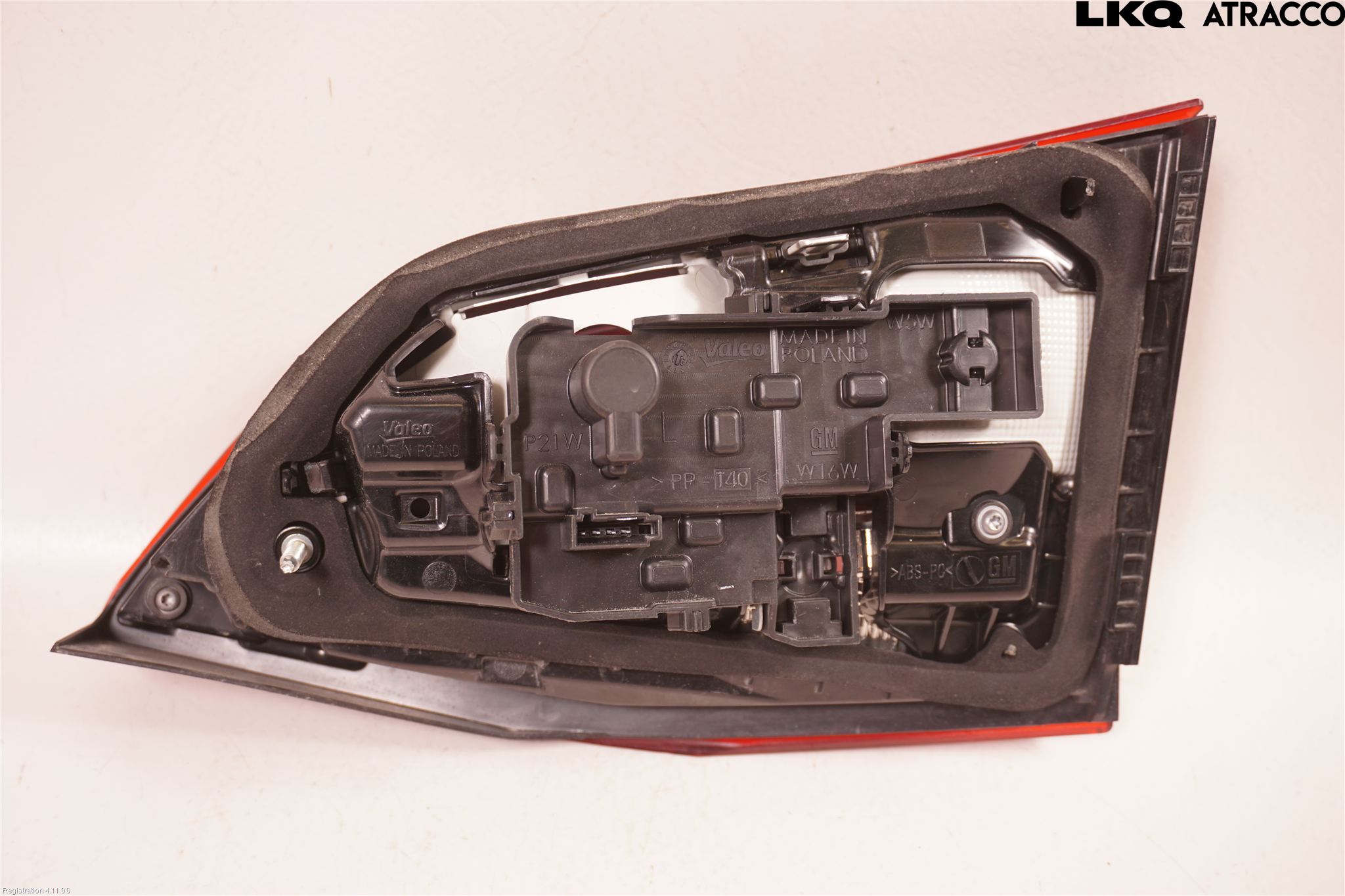 Opel ASTRA K 16-22 Bakljus Lucka Vä