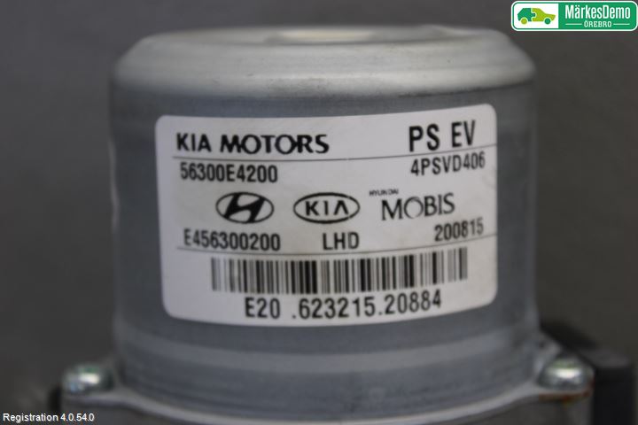 Kia SOUL 09- Rattaxelagg Med Inb Servo