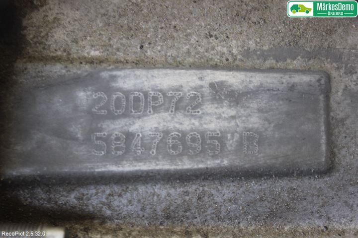 Citroen C3 PICASSO Växellåda Man 5 Vxl