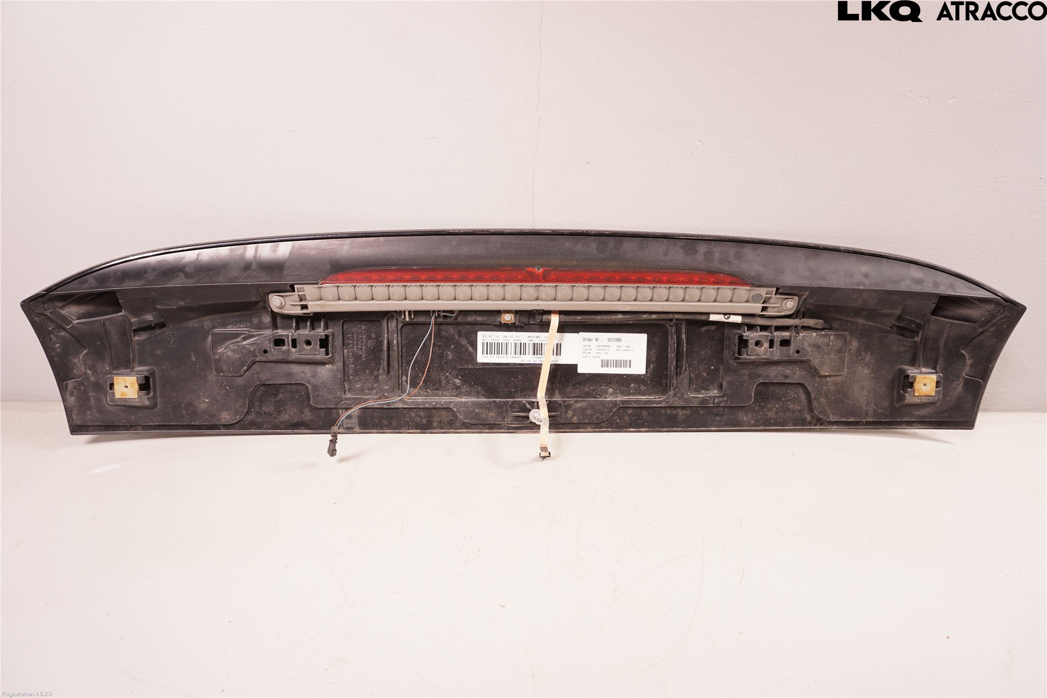 BMW 3 E90/91 SED/TOU 05-12 Spoiler Baklucka