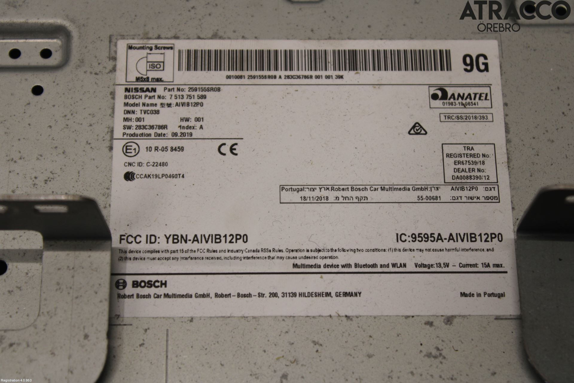 Nissan LEAF 18- Gps Navigator