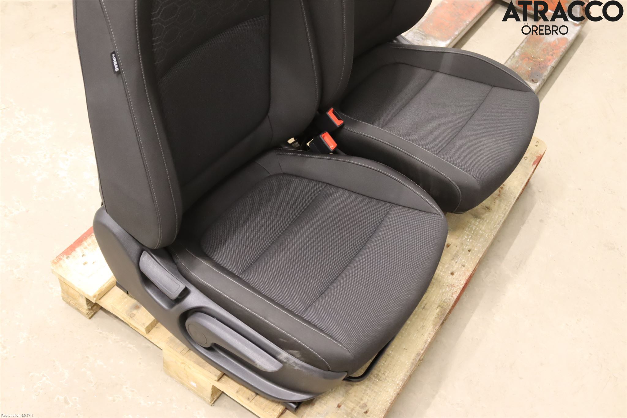 Kia RIO 17- Inredning Stol Fram Hö