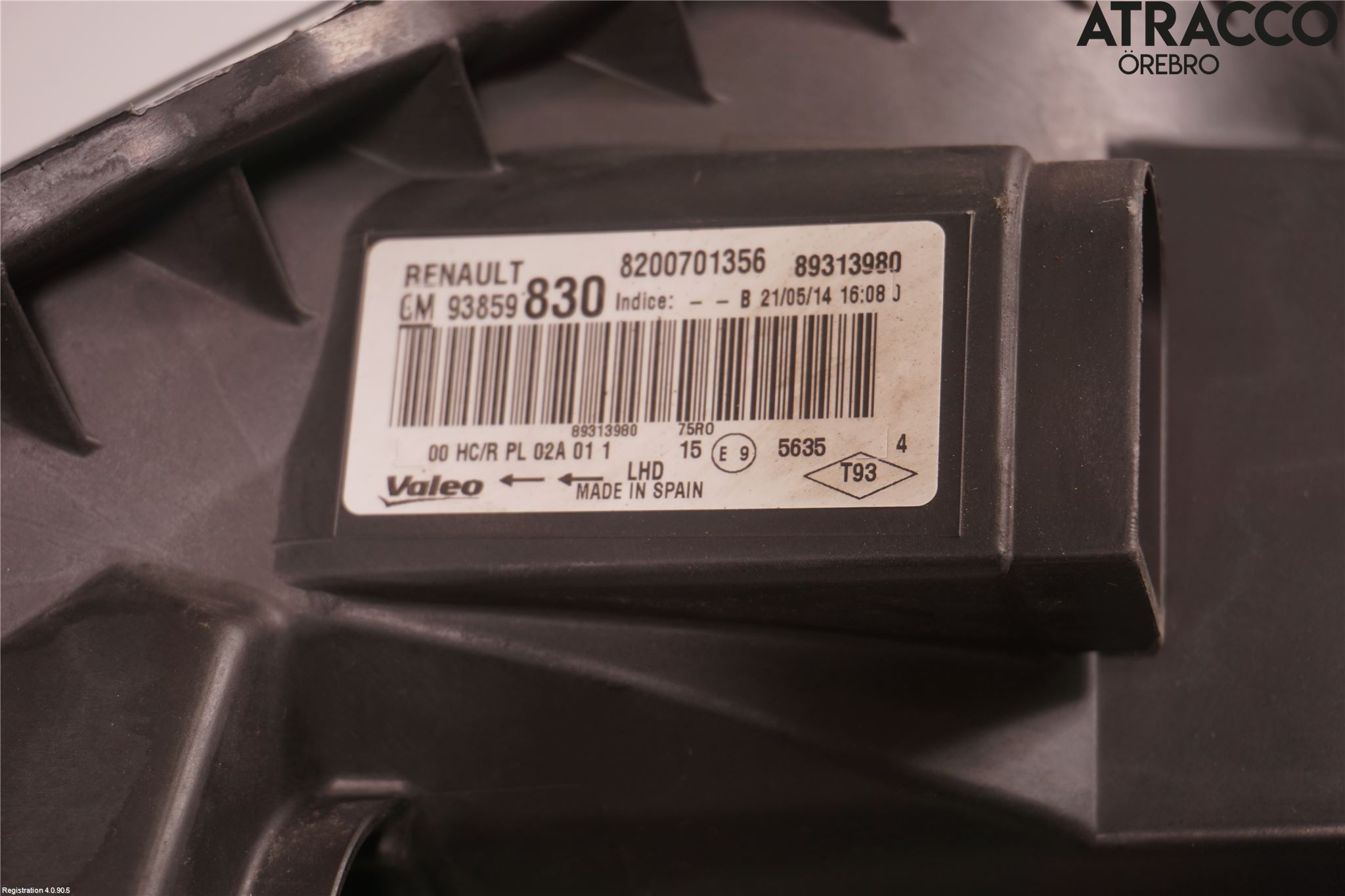 Nissan PRIMASTAR Strålkastare Höger