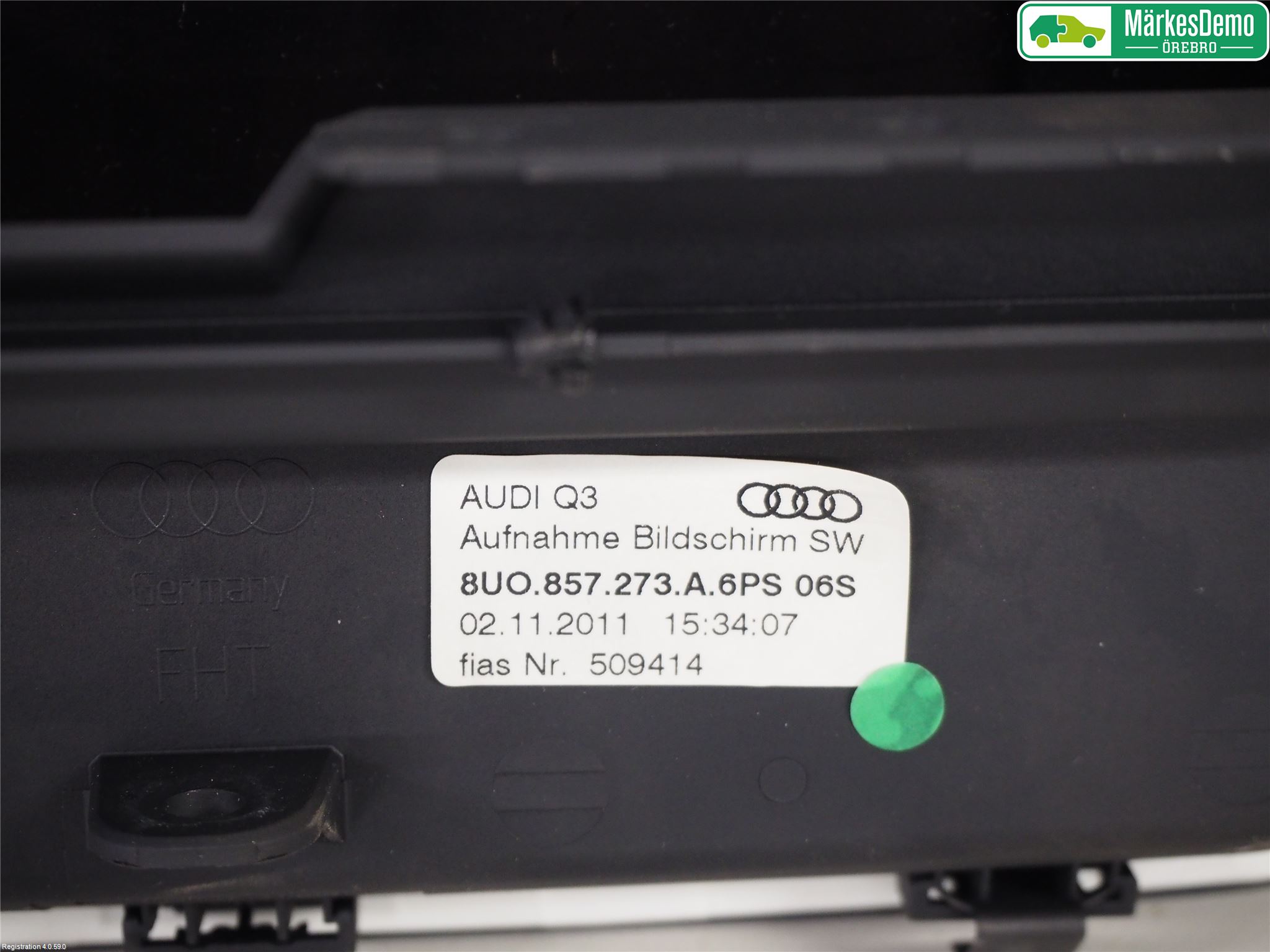 Audi Q3 8U 12-18 Bildskärm