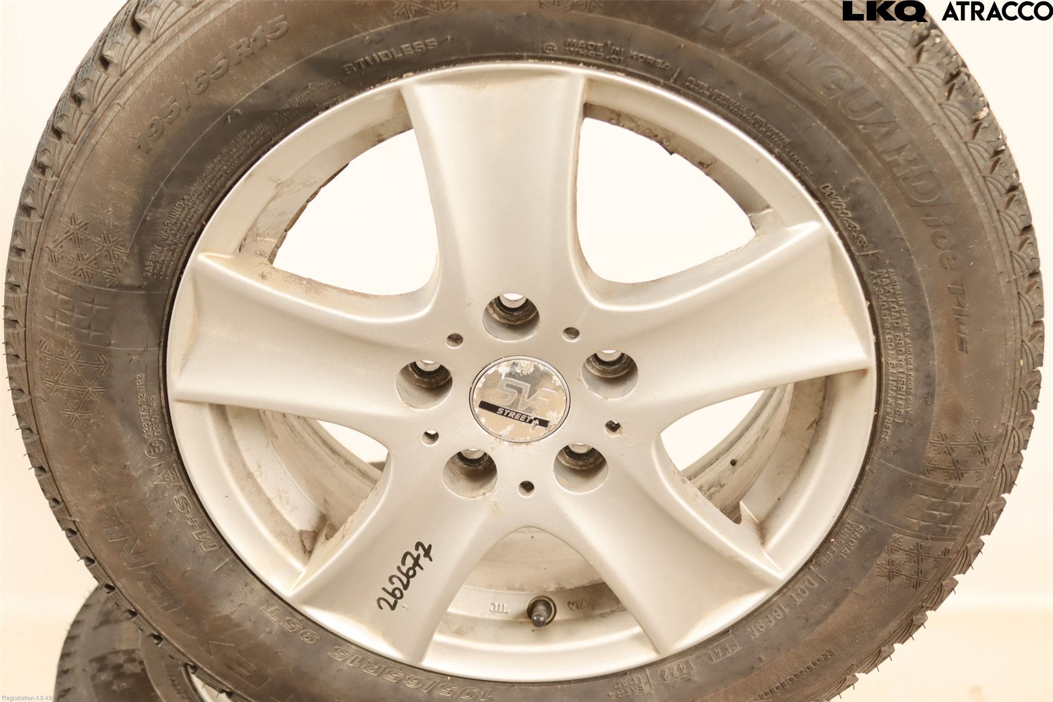 Kia CEED 06-12 Vinterdäck Alumfälg 4St