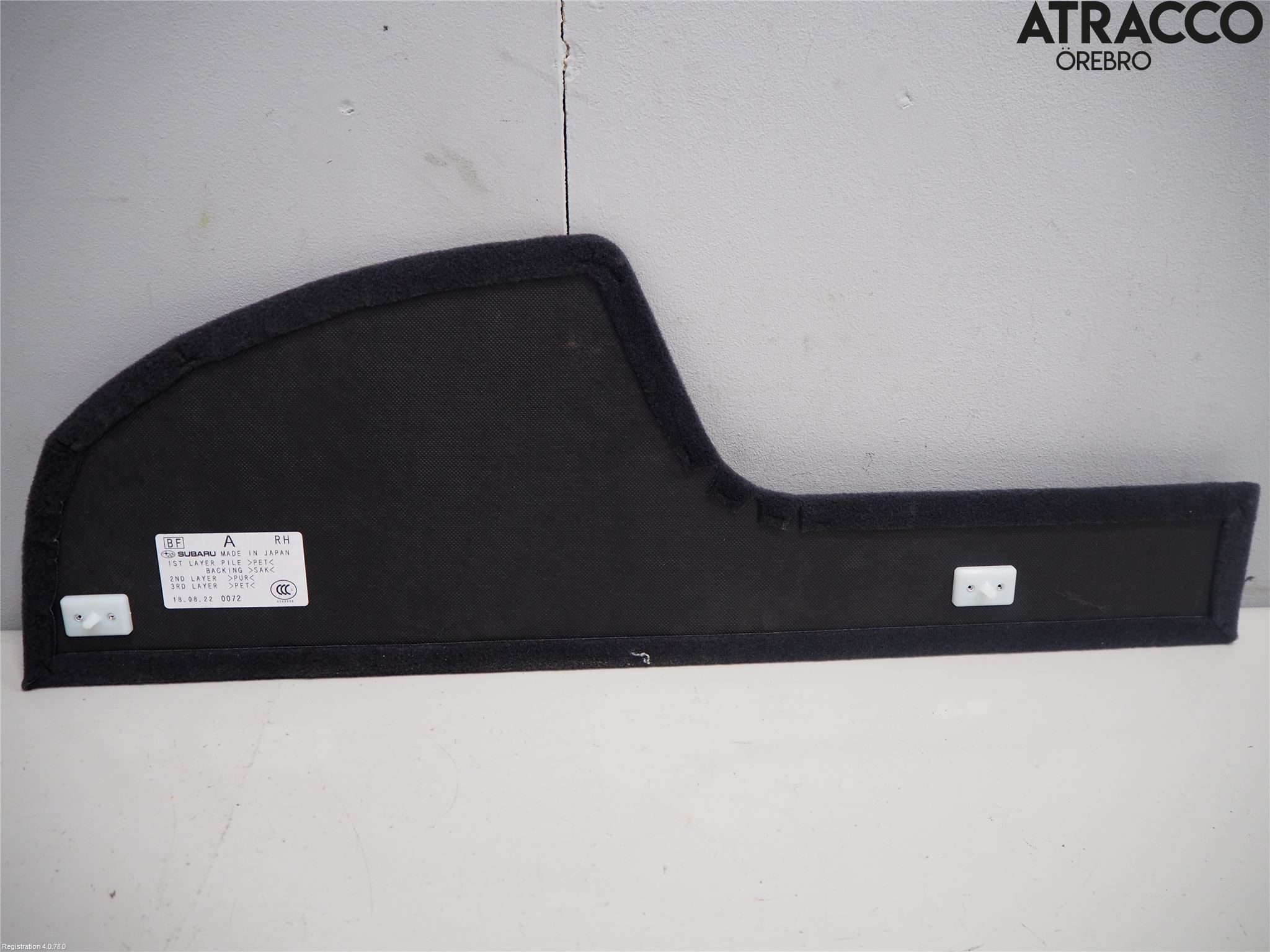 Subaru OUTBACK 15-20 Inredning Sidoklädsel