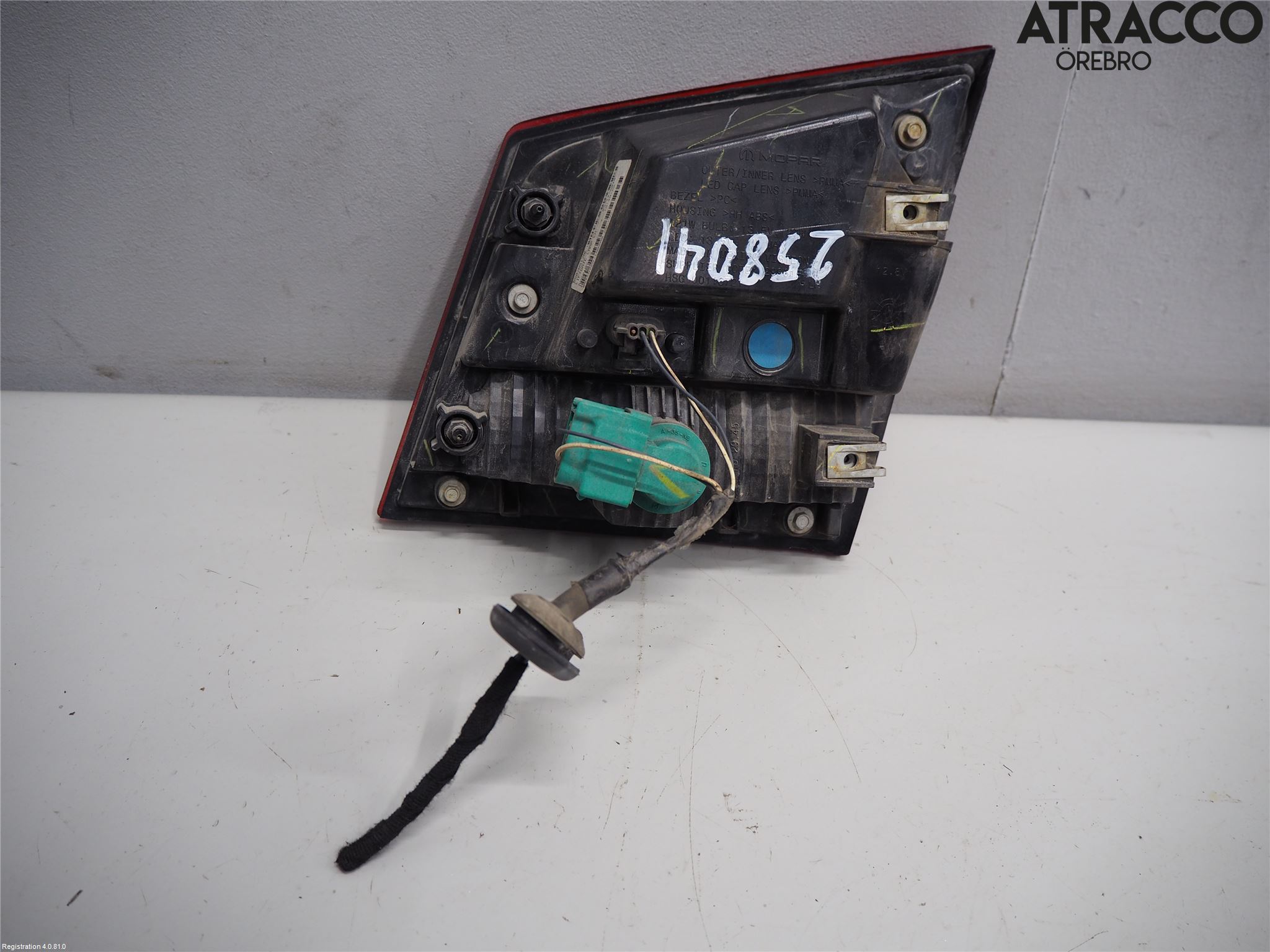 Fiat FREEMONT Bakljus Lucka Vä