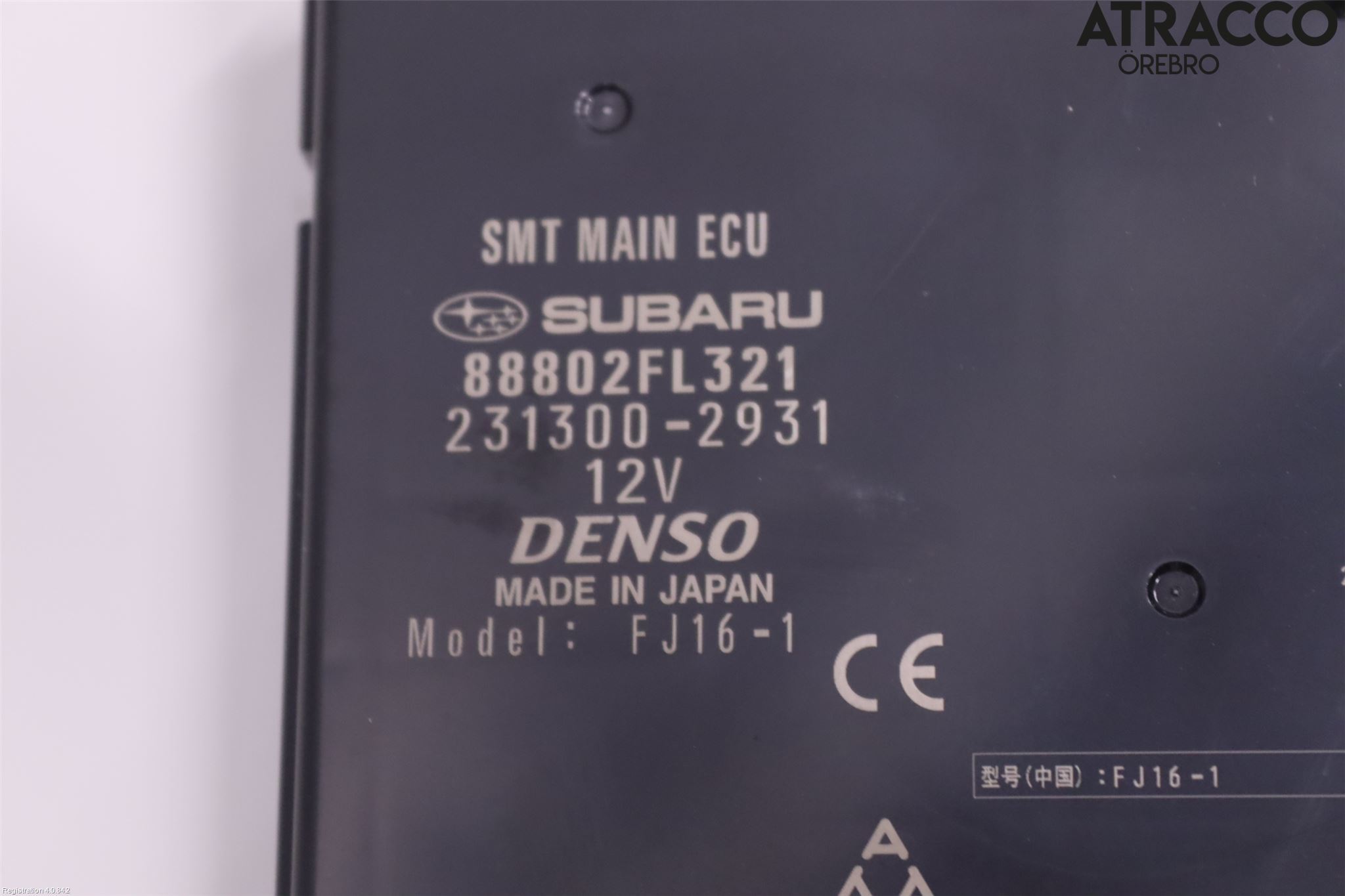 Subaru XV 18-22 Styrenhet Övrigt