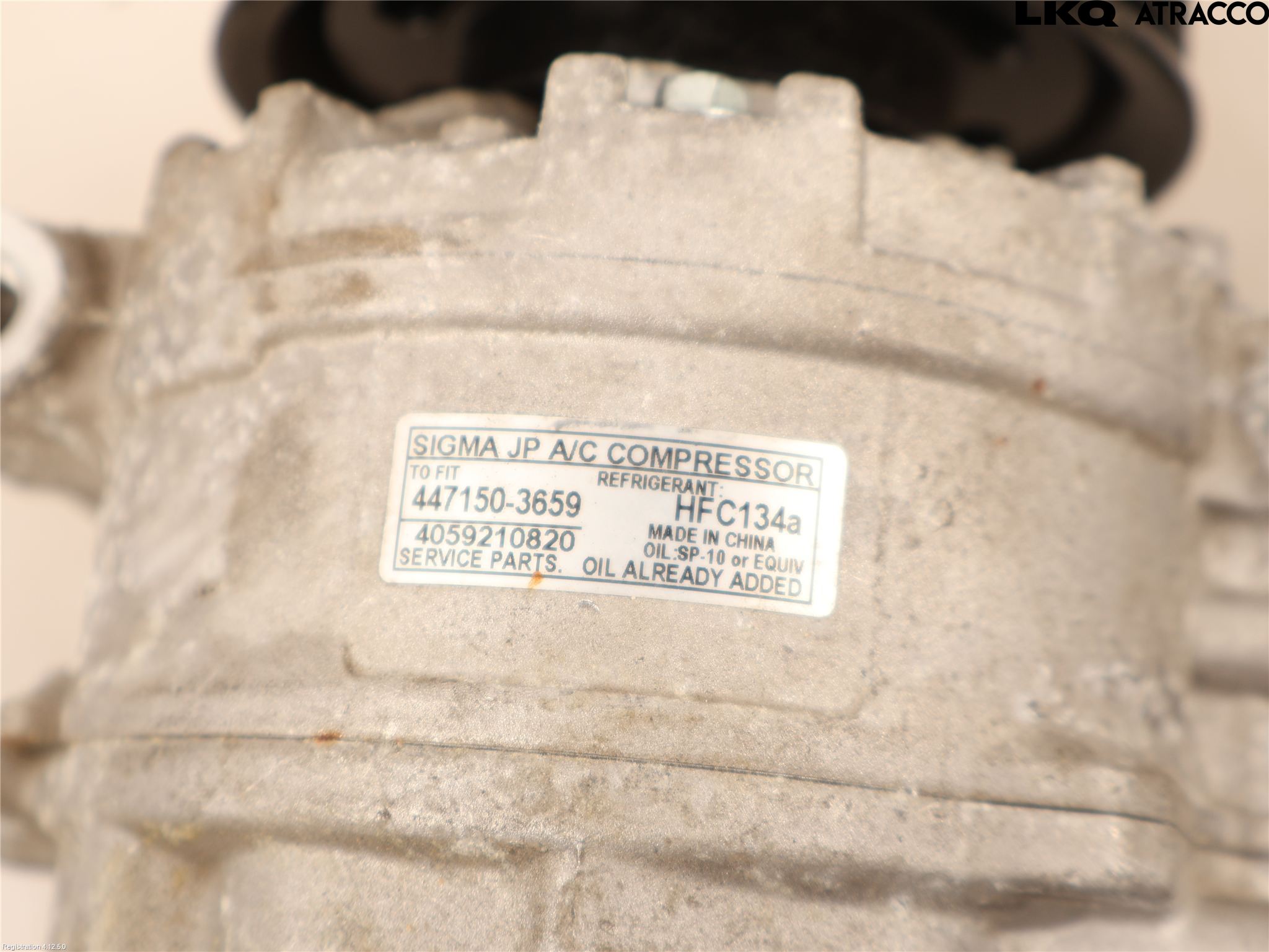 Volkswagen VW CADDY 11-15 Ac Kompressor