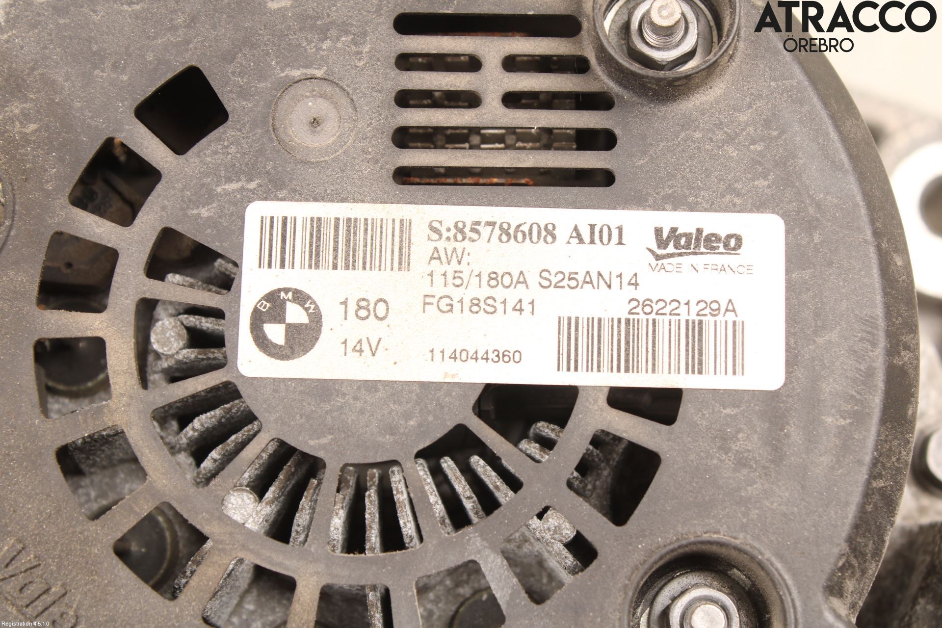 BMW 3 F30/F31/F80 12-19 Generator