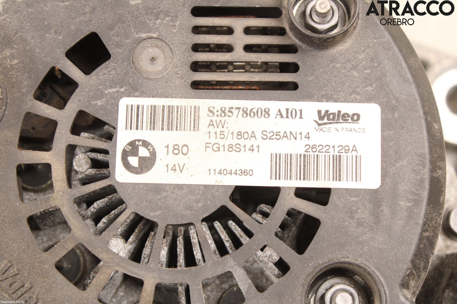 BMW 3 F30/F31/F80 12-19 Generator