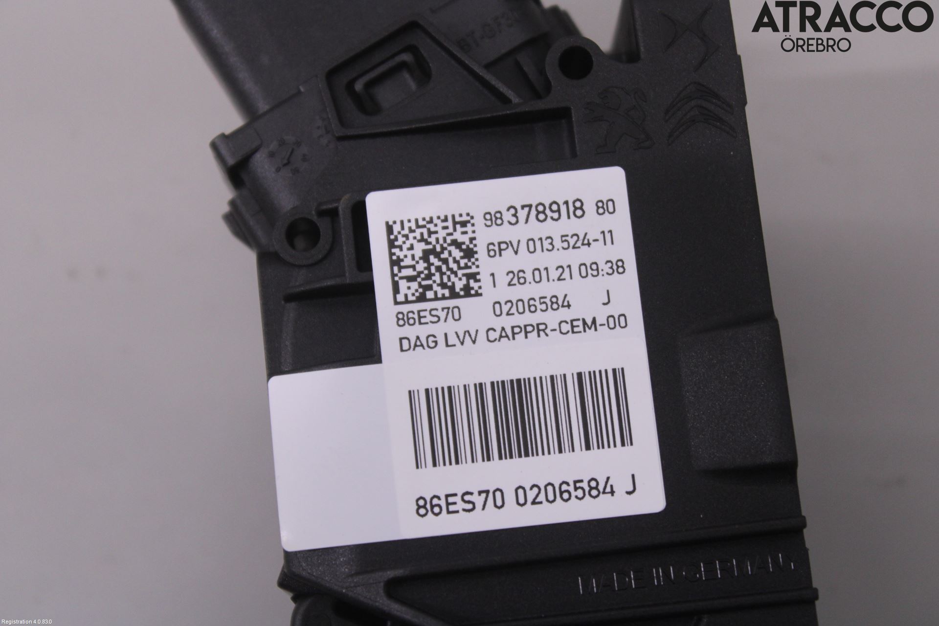 Citroen C4/E-C4 C4X/E-C4X III 21- Gaspedal