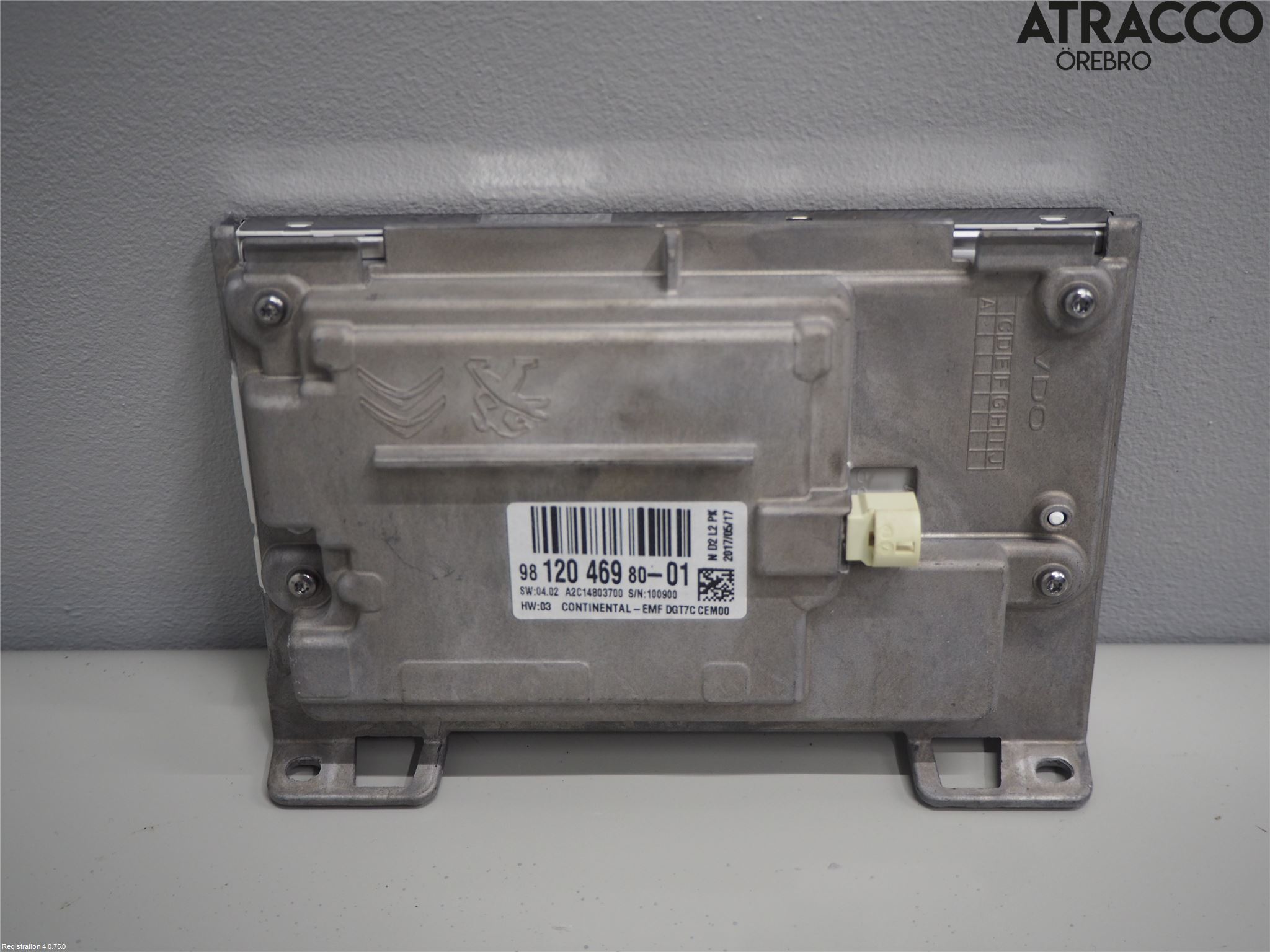 Peugeot 2008 13-20 Bildskärm