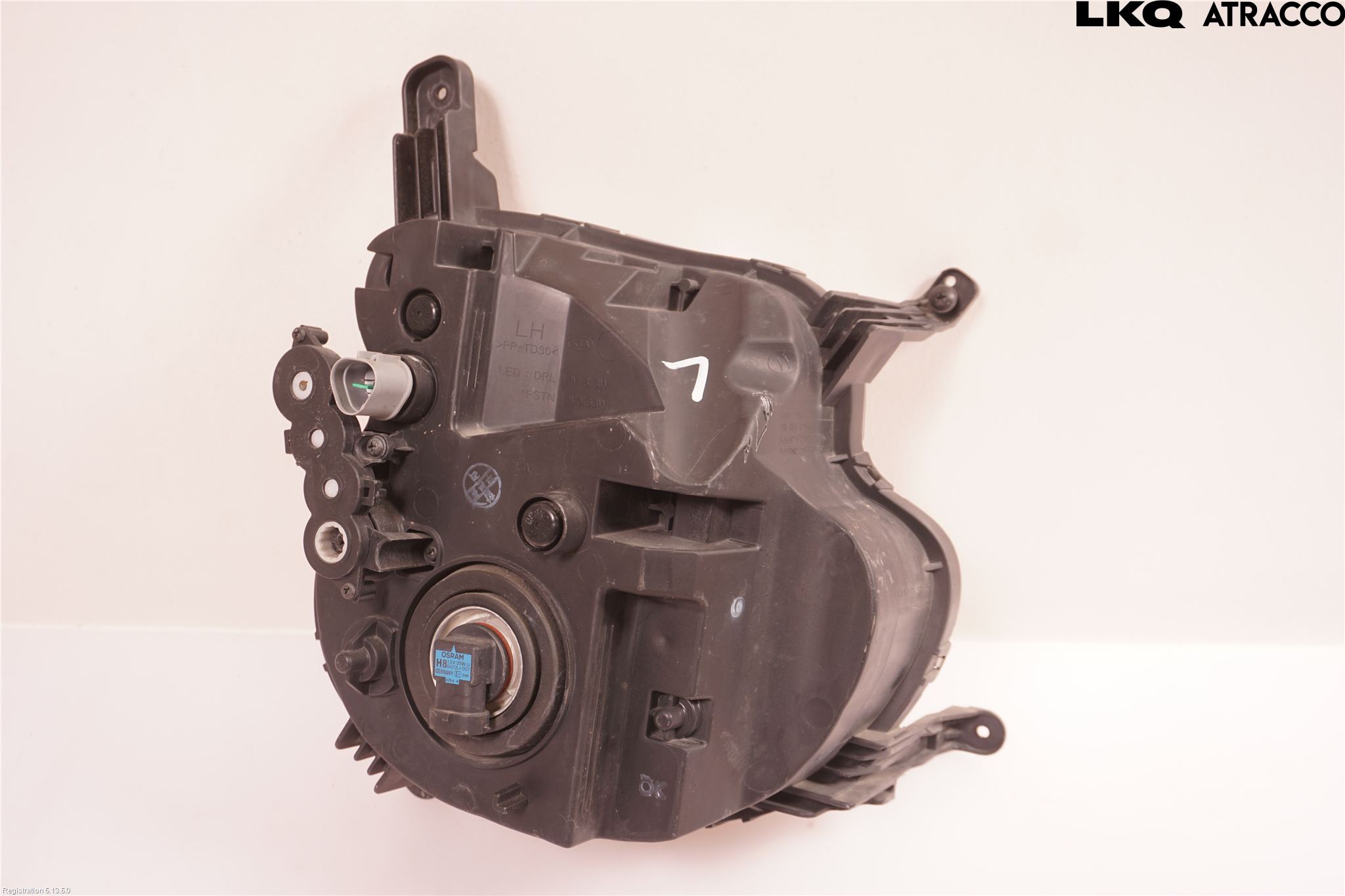 Kia CEED 12-18 Dimljus-Varselljus Fram