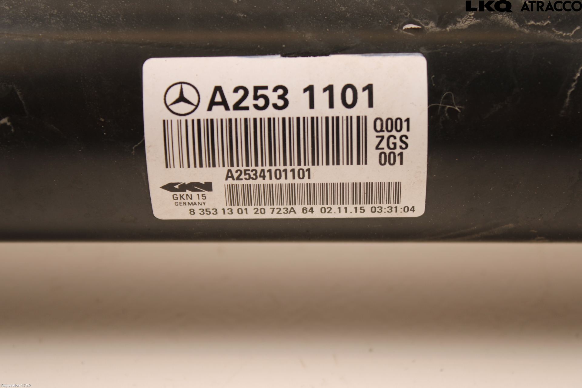 Mercedes-Benz MB GLC-KLASS (X253/C253) 15-22 Mellanaxel Komp