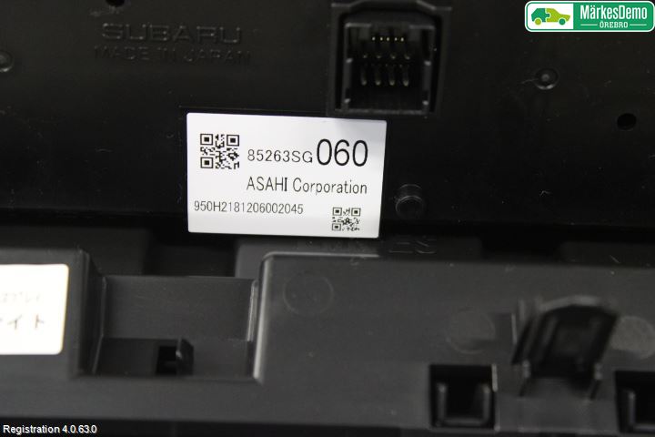 Subaru FORESTER SJ 13-18 Kontrolldisplay