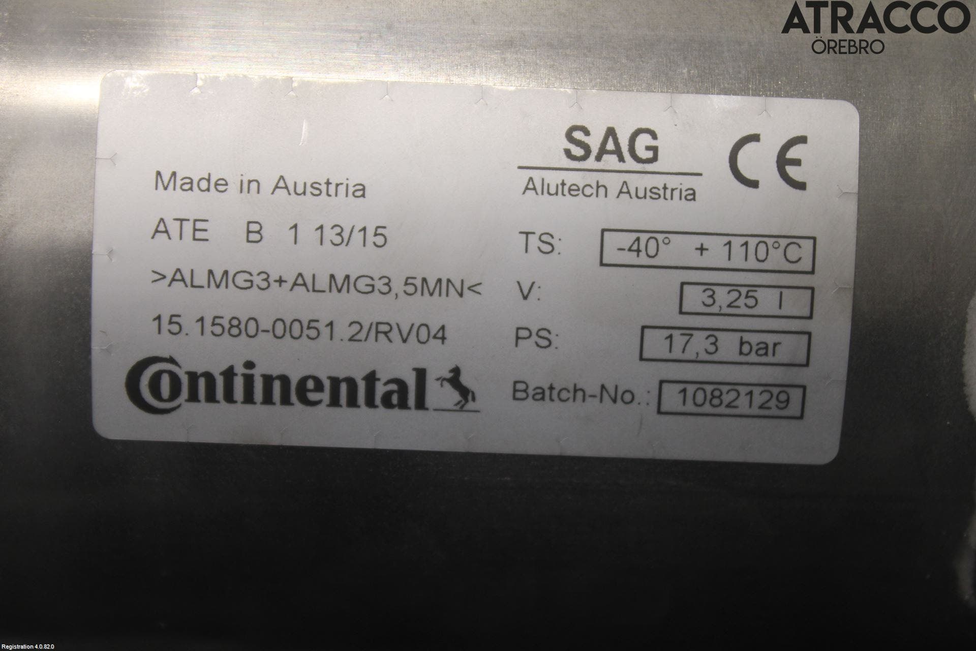 Volvo XC90/RECHARGE 16- Nivå/Luftförändring Trycktank